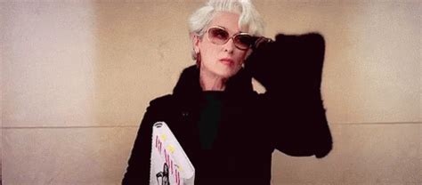 meryl streep in devil wears prada gif|devil wears prada drizzling gif.